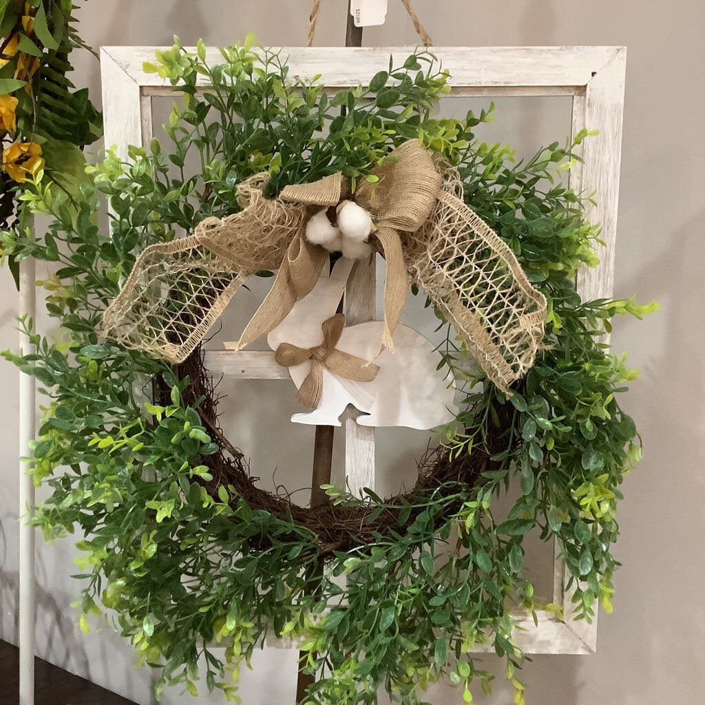 Bunny Bow Wreath