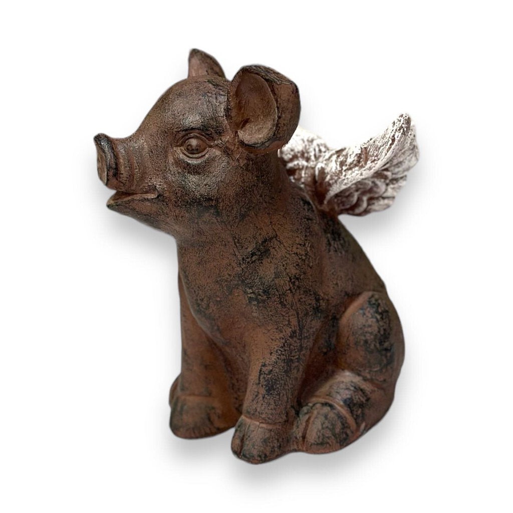 Resin Pig w/Wings (2 asst.)