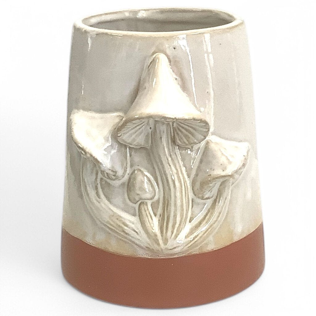 Container w/Mushrooms