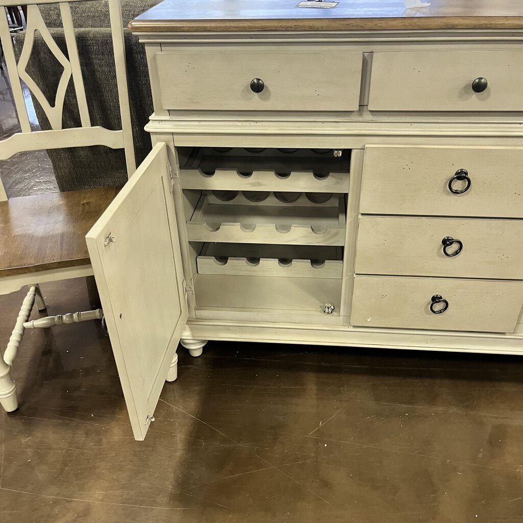 (BRAND NEW) 2 Door, 6 Drawer Sideboard