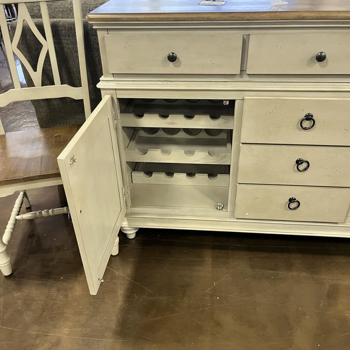 (BRAND NEW) 2 Door, 6 Drawer Sideboard