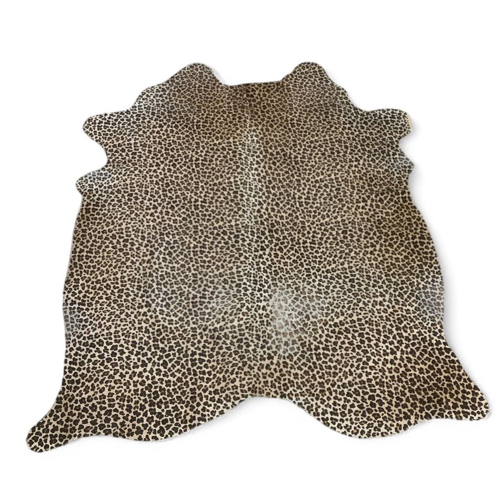 Leopard Cowhide Rug