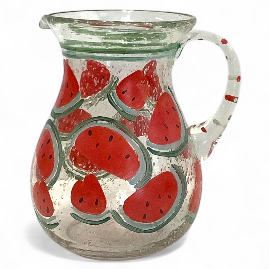 Glass Watermelon Pitcher