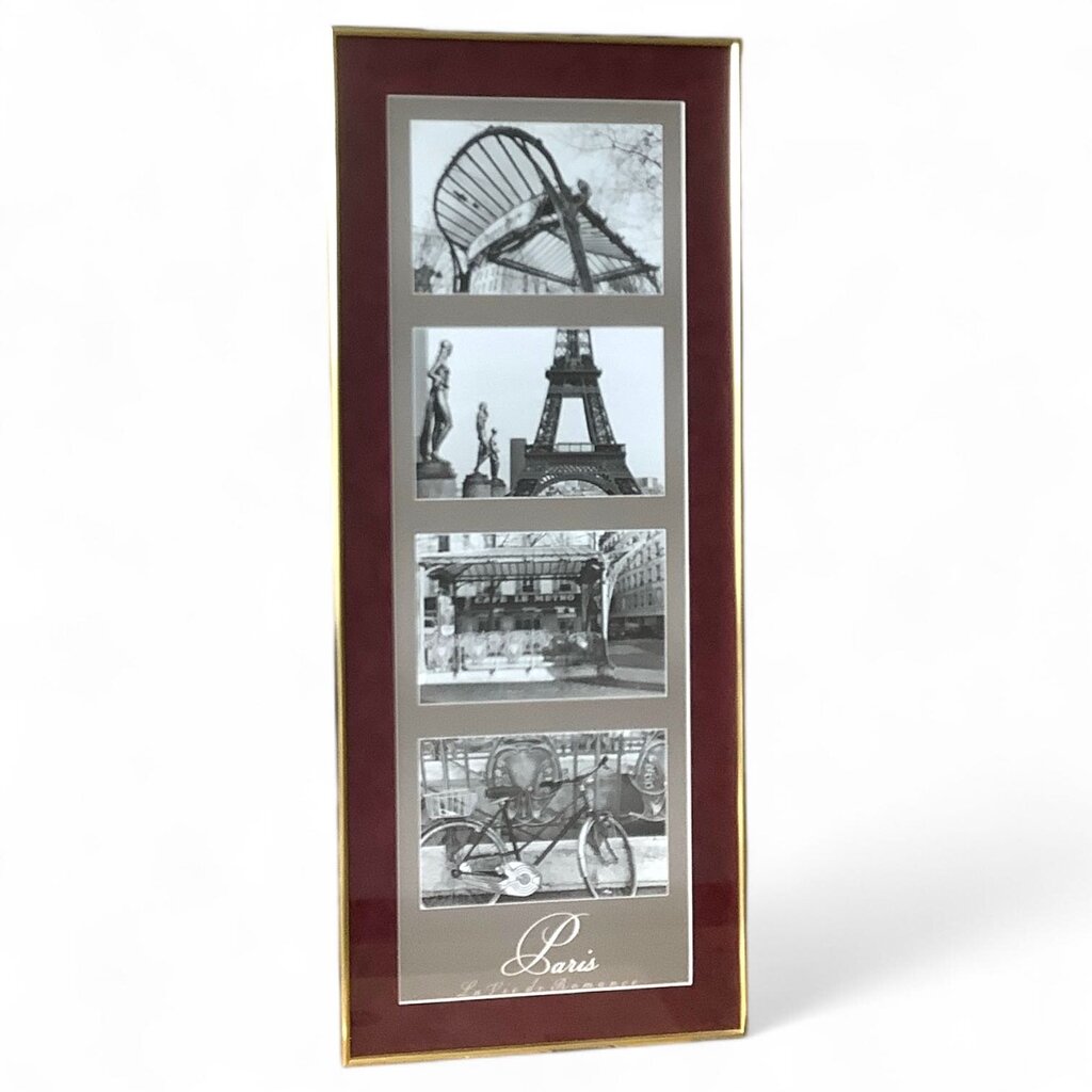 Paris Collage Framed Art