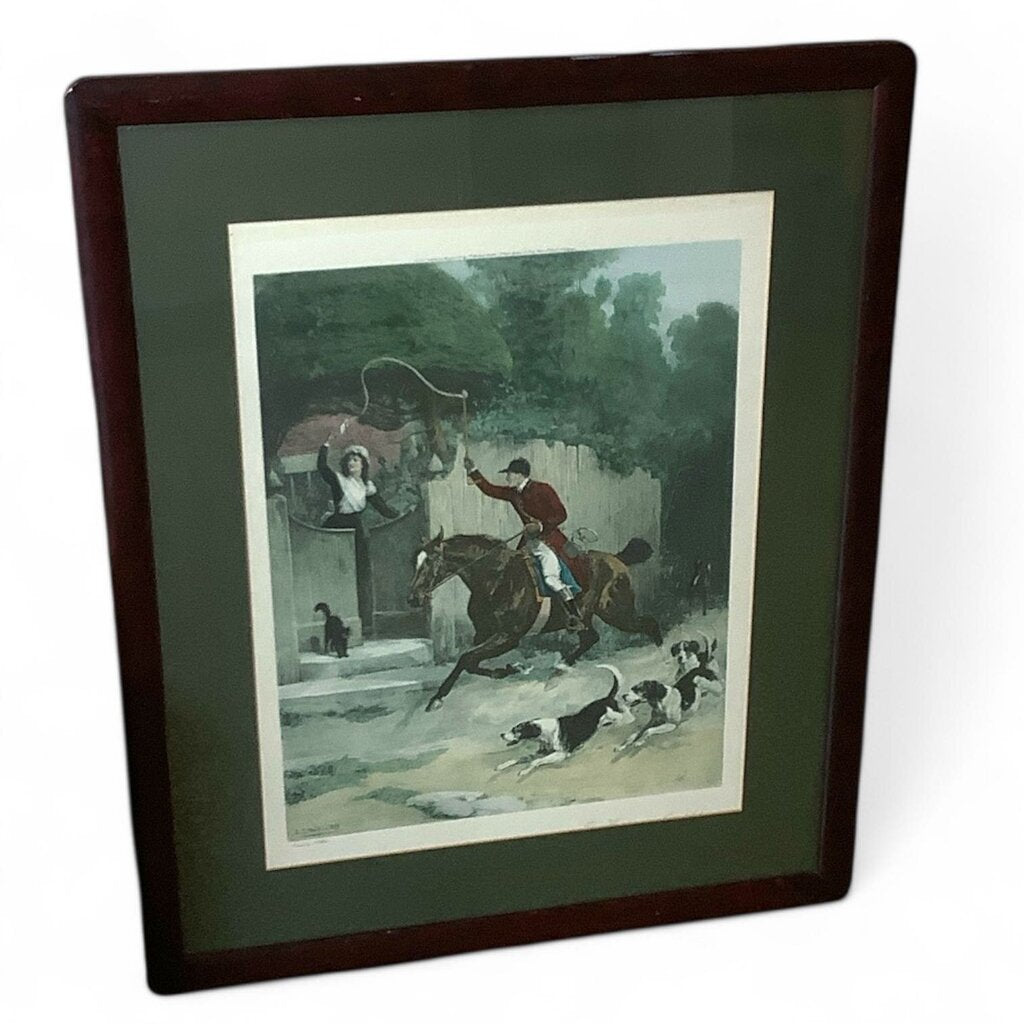 "The Huntsman" Framed Art