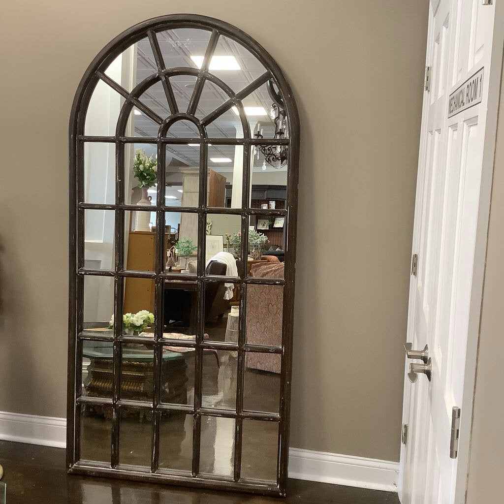 Large Arched Floor Mirror