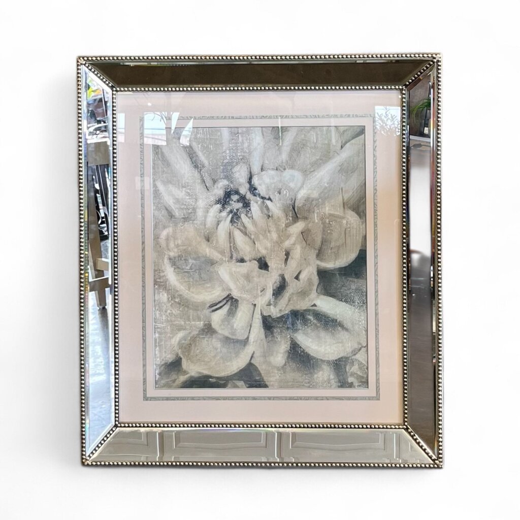 Mirrored Floral Artwork