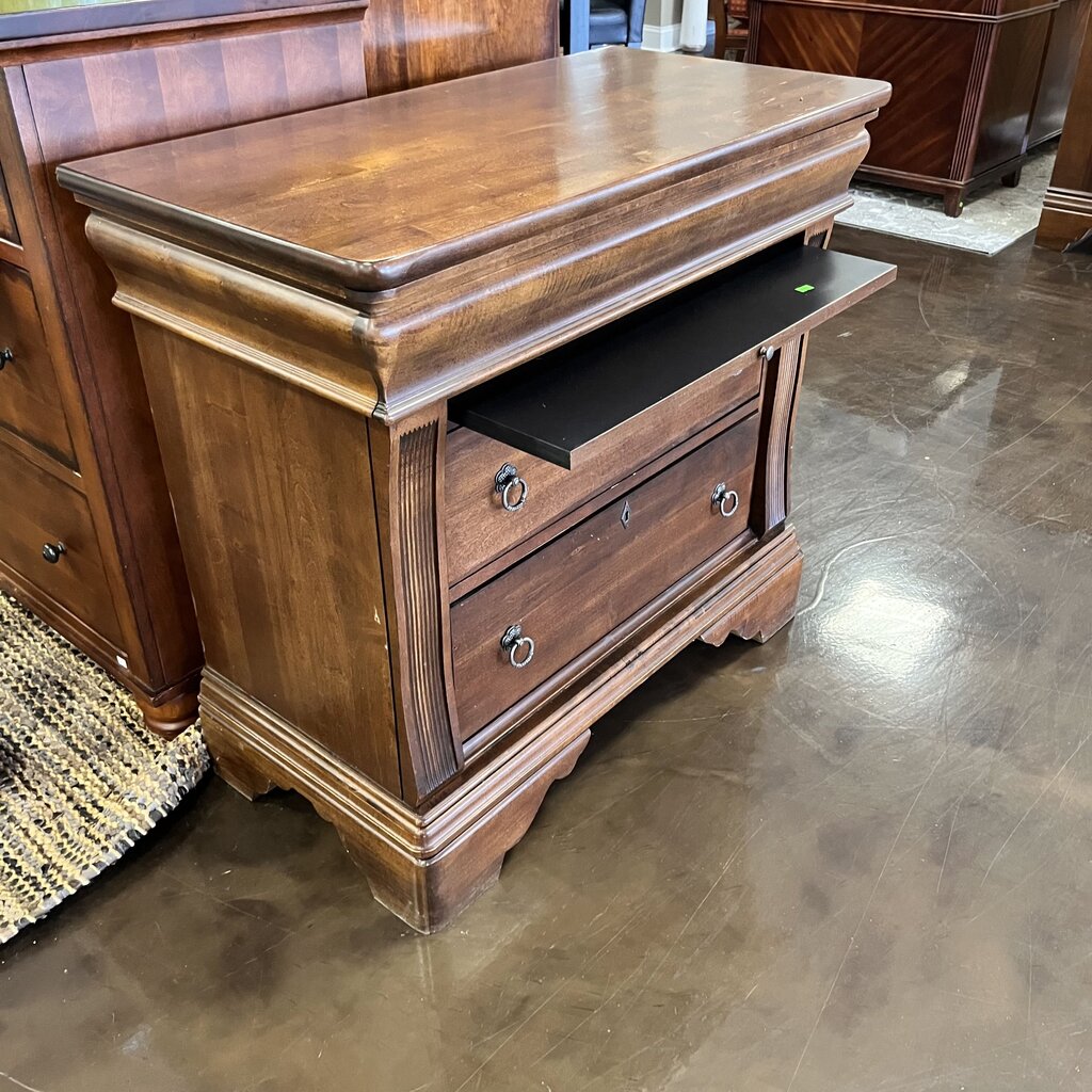 Orig Price $1500 - Night Stand w/ Pull Out