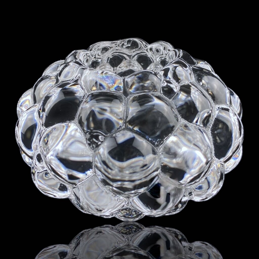 Crystal Raspberry Votive Holder - BOX