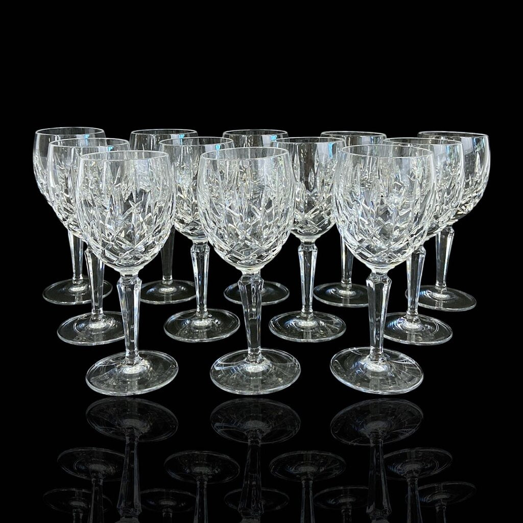 A Dozen Queen Anne Goblets