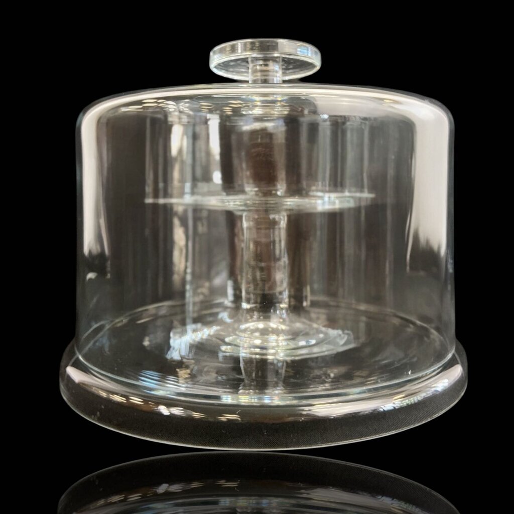Glass Cake Stand with Dome