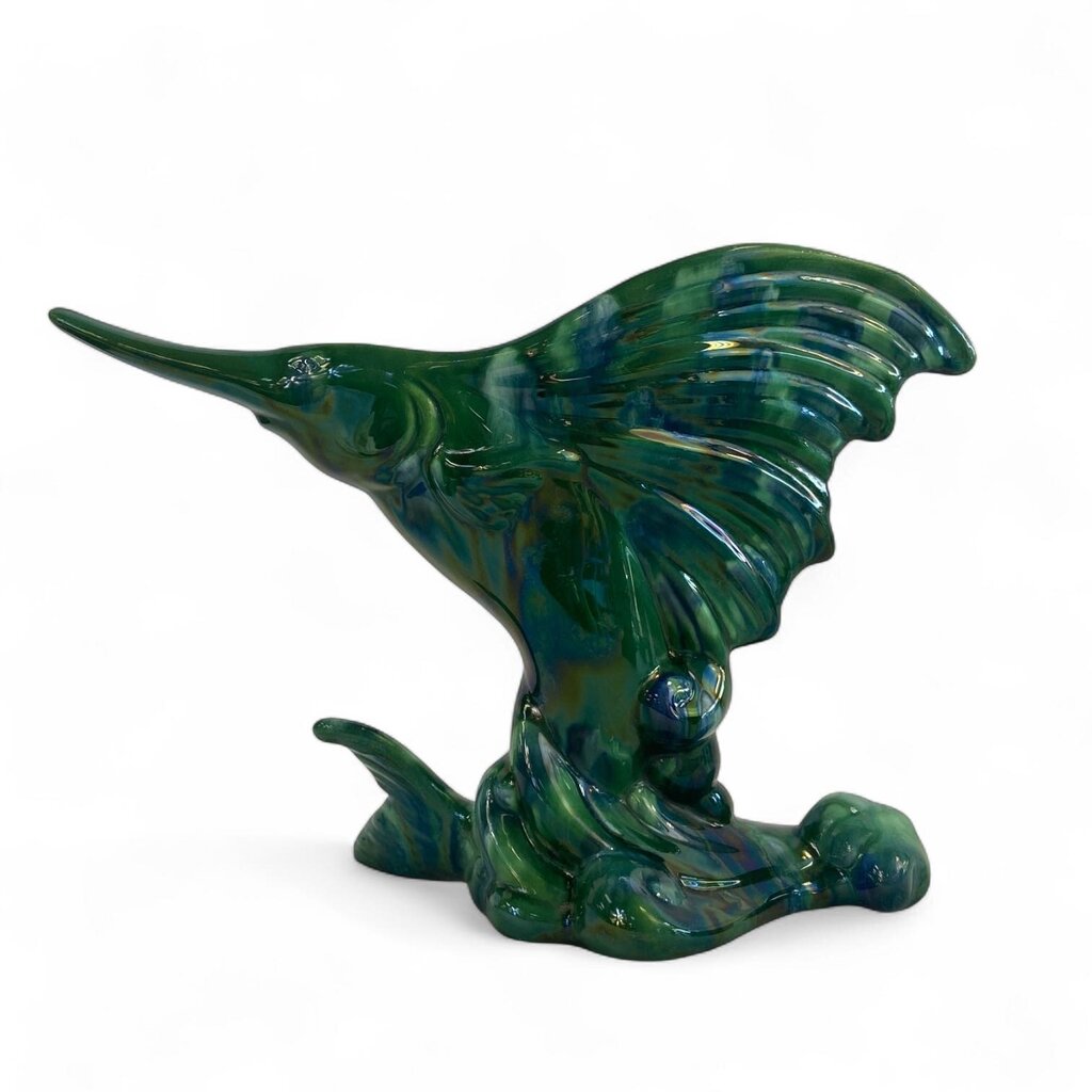 Iridescent Sailfish Vase R271
