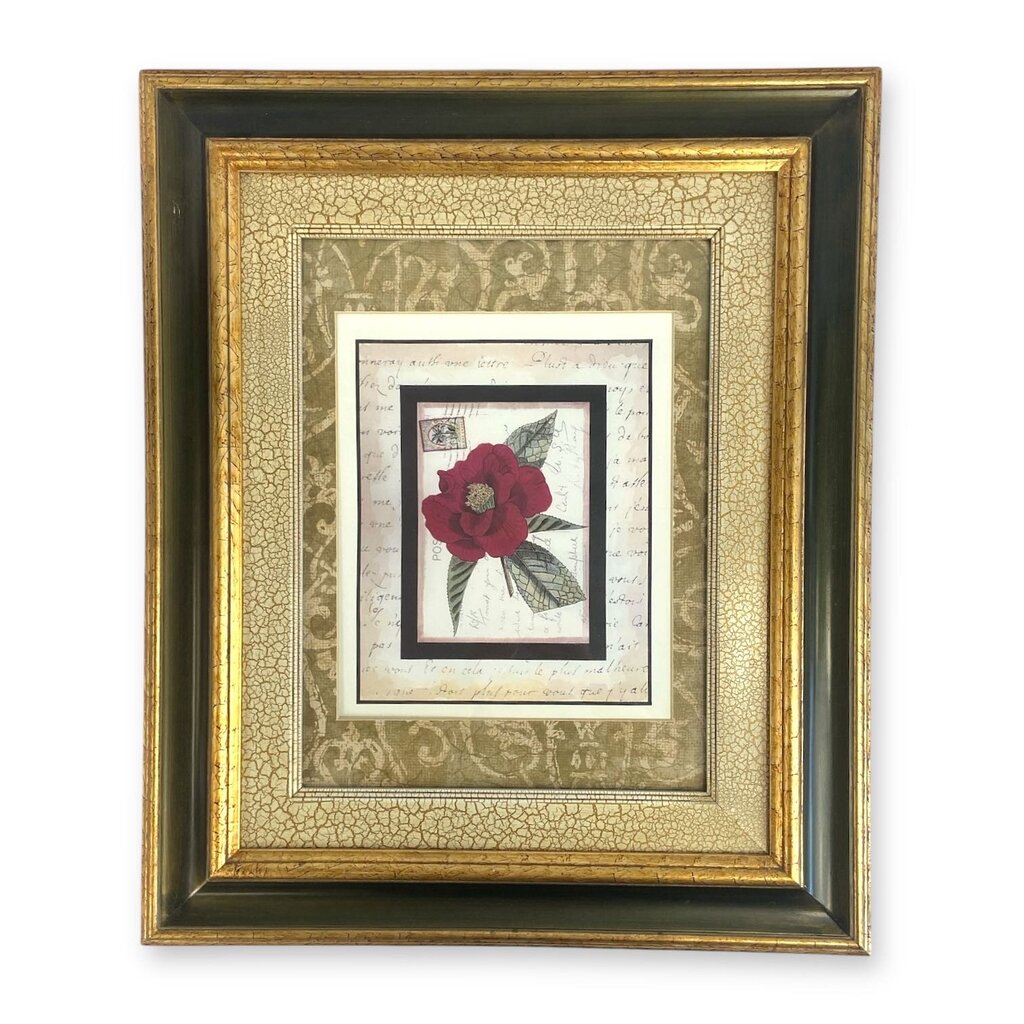 "Treasures of Ruby Smile II" Framed Print