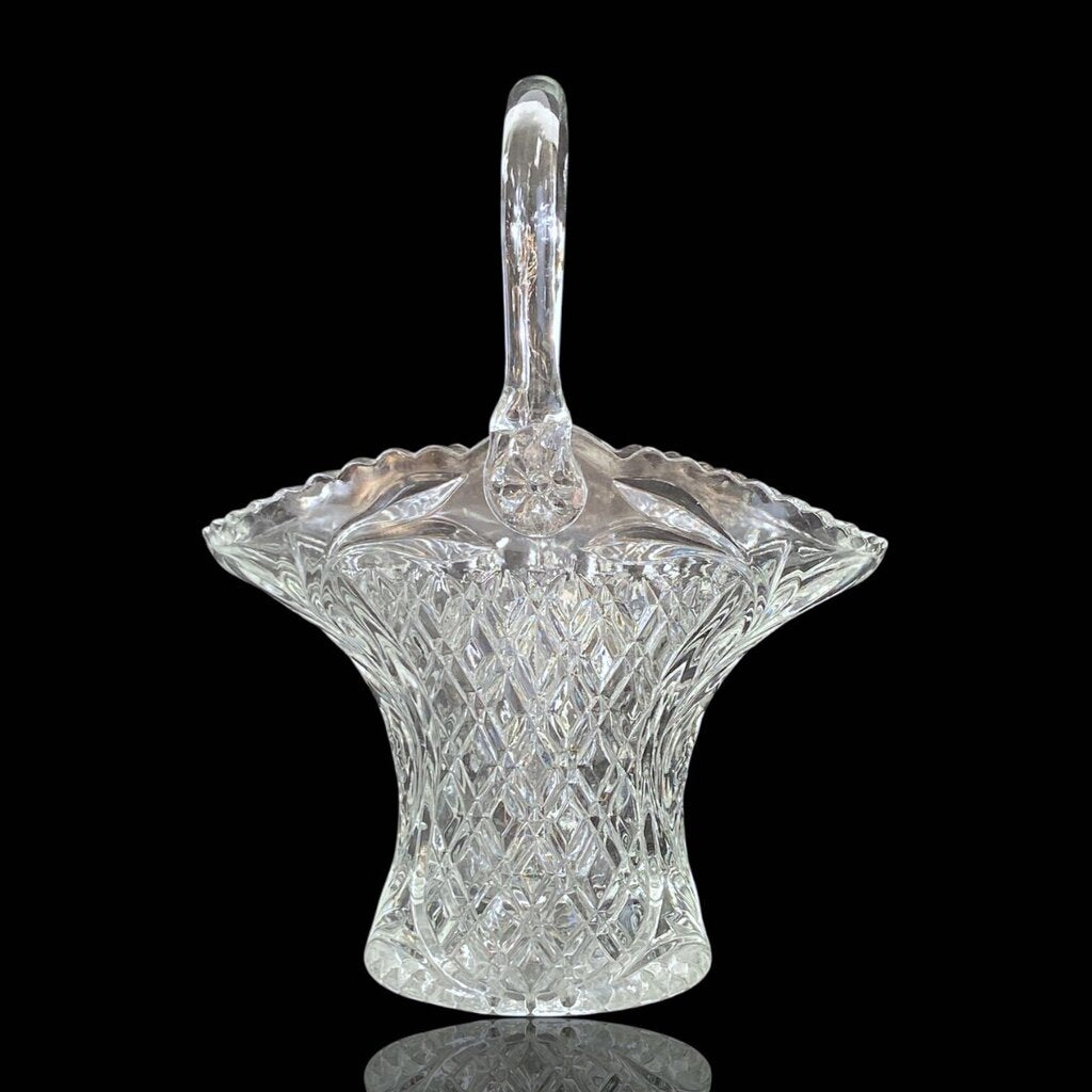 Cut Crystal Basket