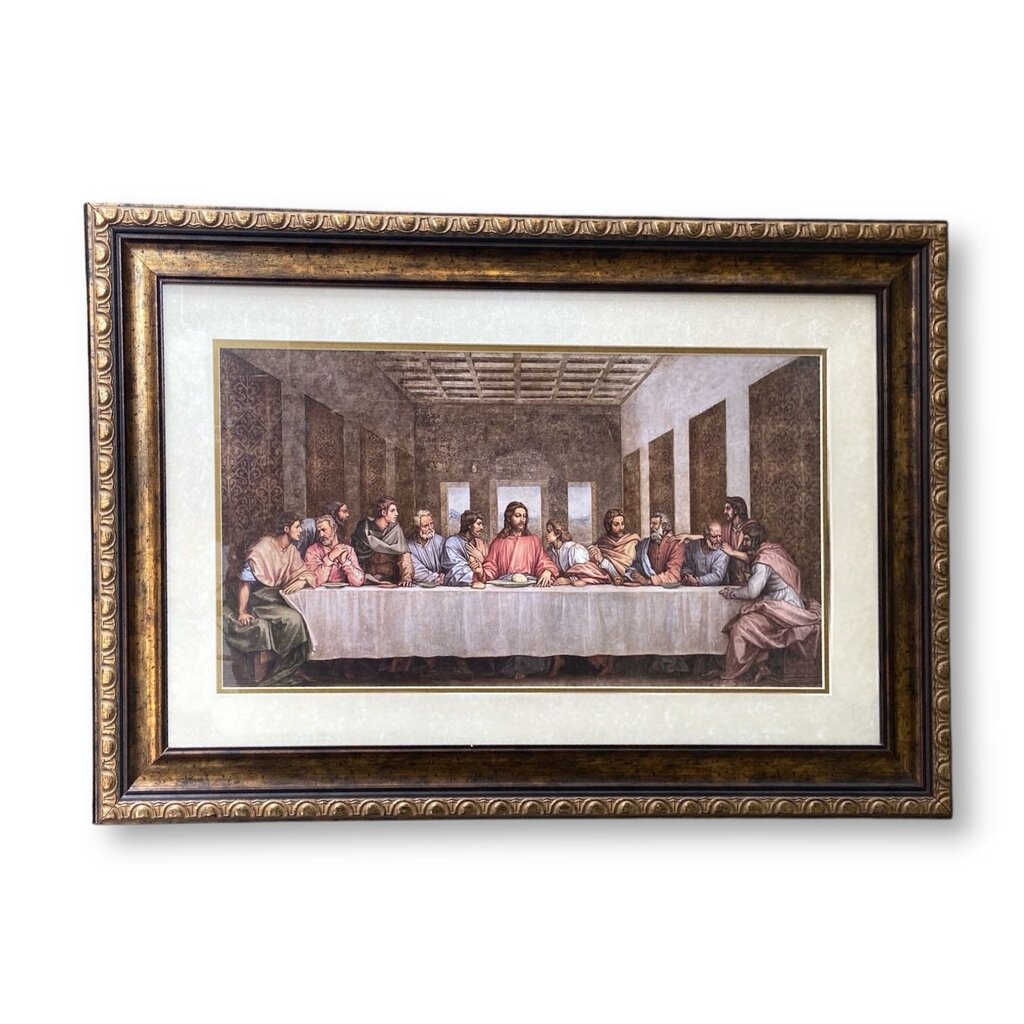 Last Supper Framed Print