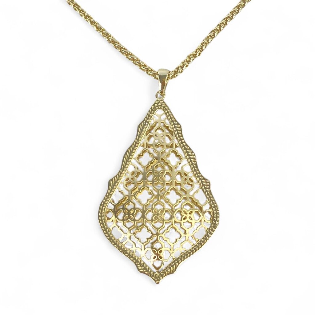 Filigree Pendant Necklace