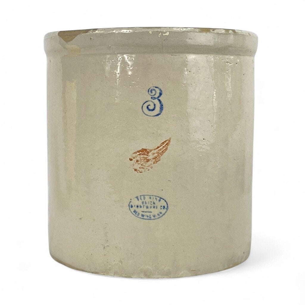Antique 3 Gallon Ceramic Crock