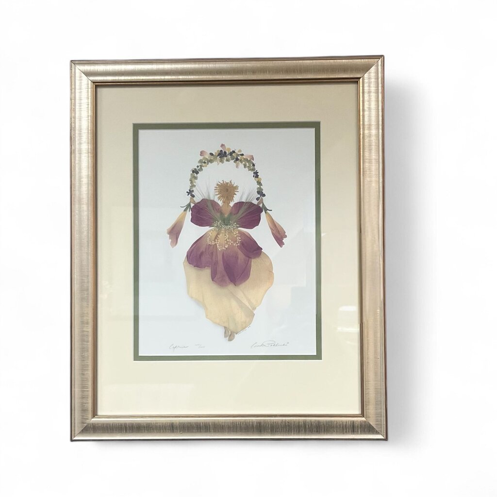 "Caprice" Lithograph in Frame