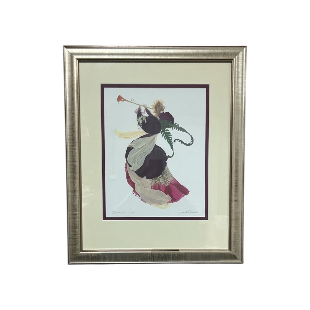 "Gabriella" Lithograph in Frame