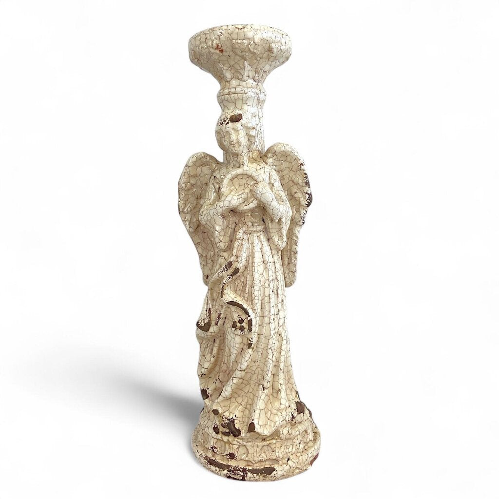 Ceramic Angel Candle Holder