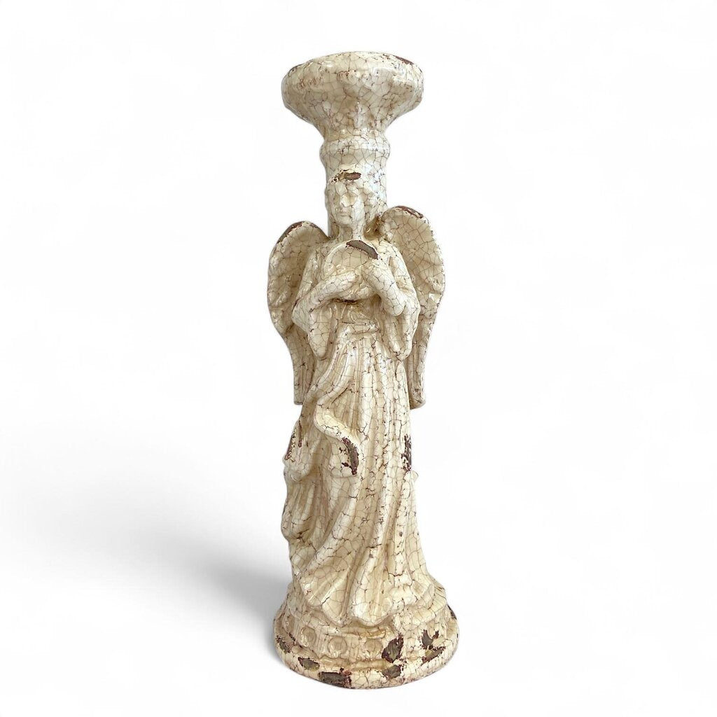 Ceramic Angel Candle Holder