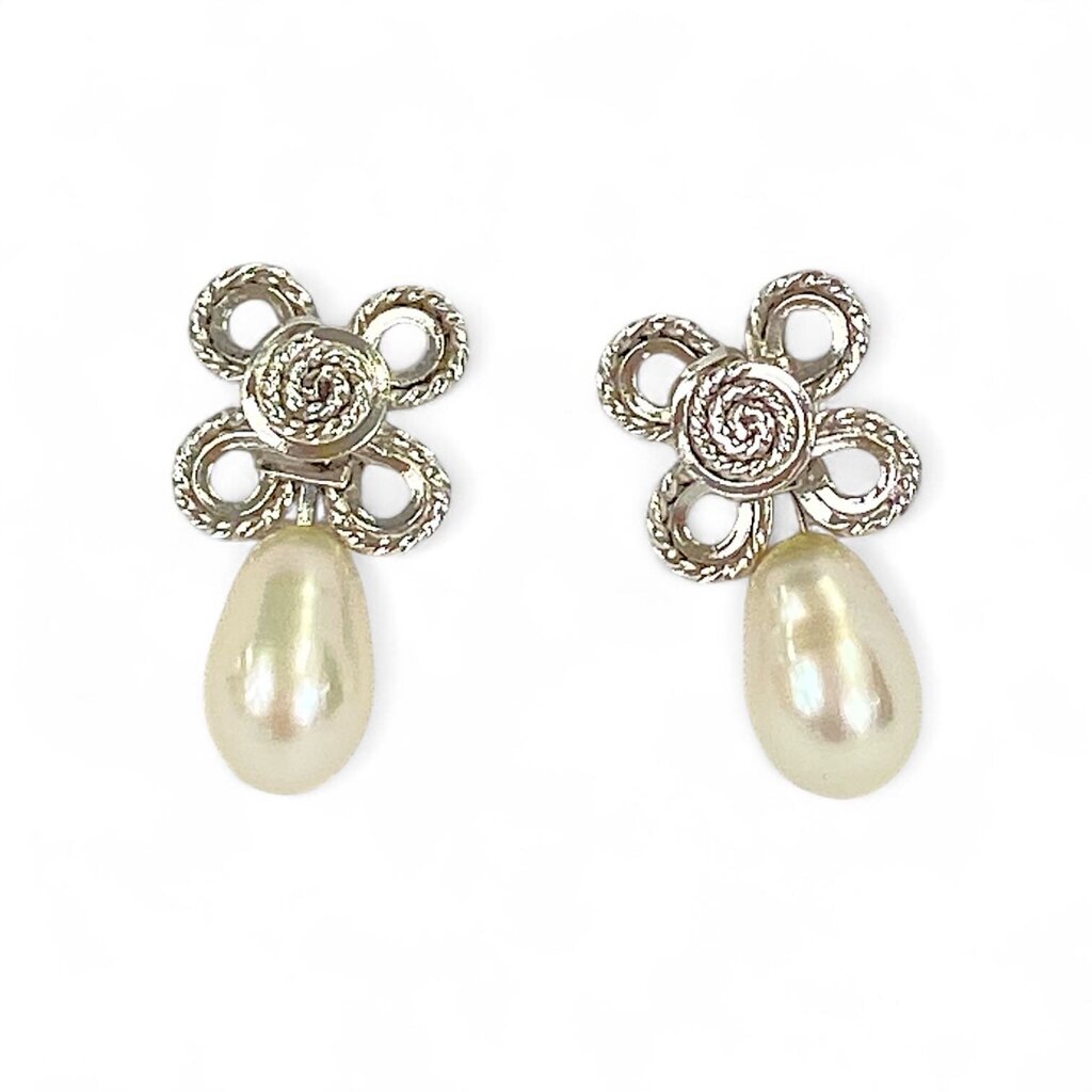 Pearl Drop Dangle Earrings