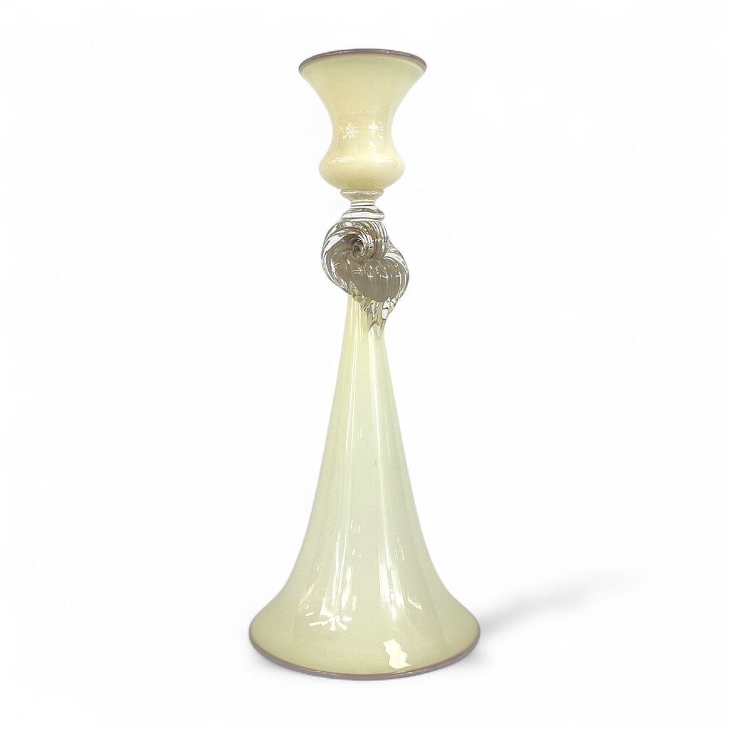 Art Glass Sculpture Candle Holder