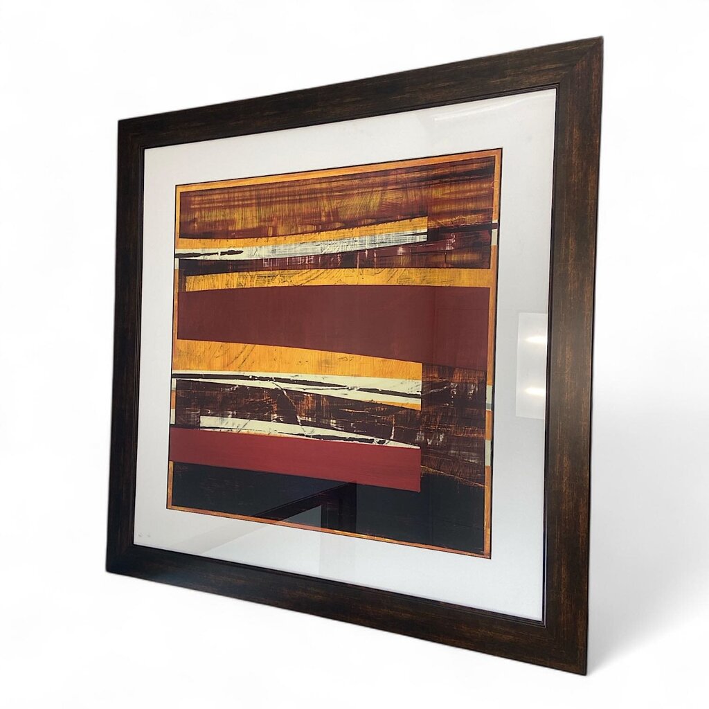Abstract Stripes Artwork Print in Frame