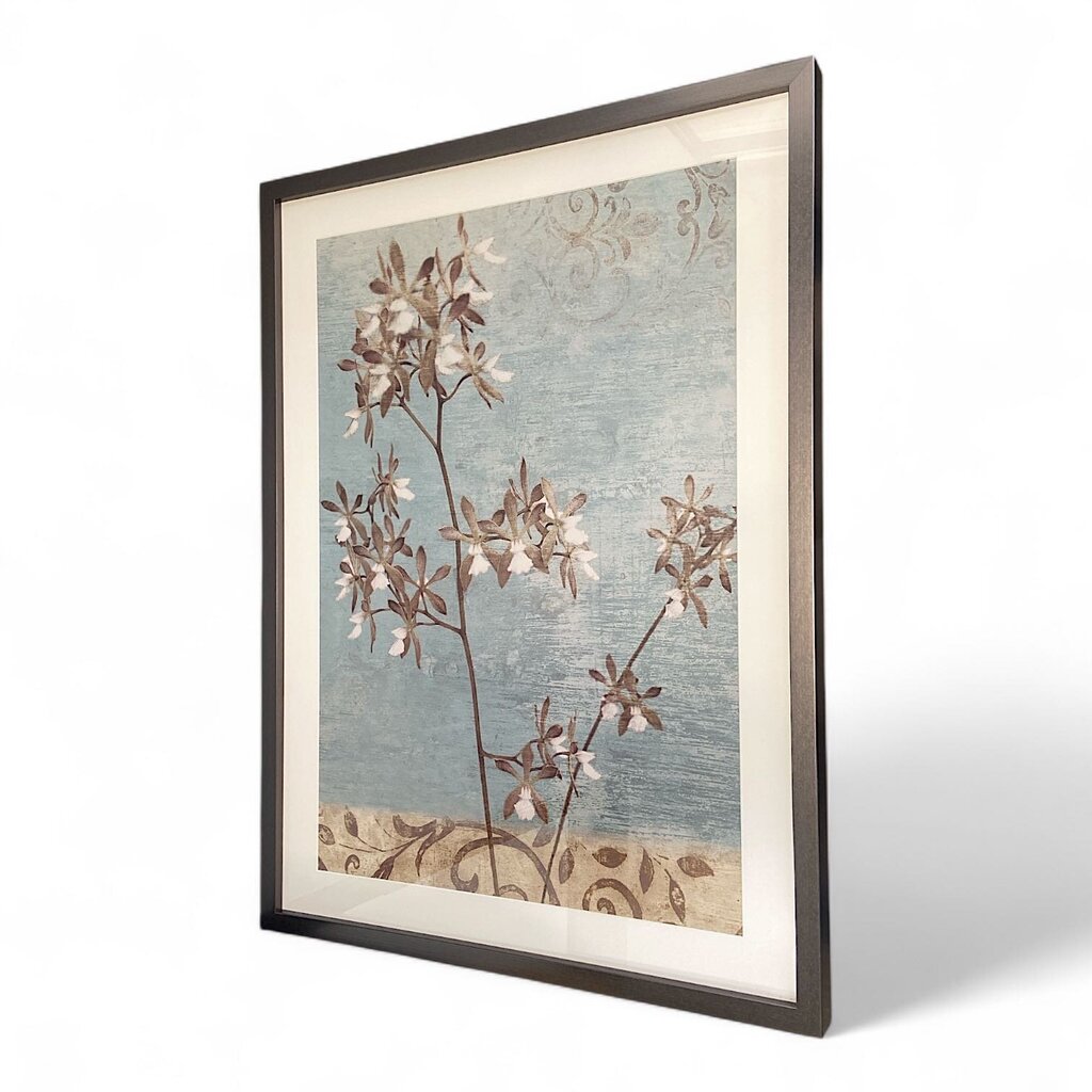 "Blue Moves II" Artwork Print in Frame