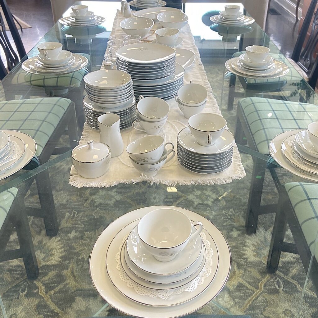 Altadena Pattern China Set for 15 with Extras