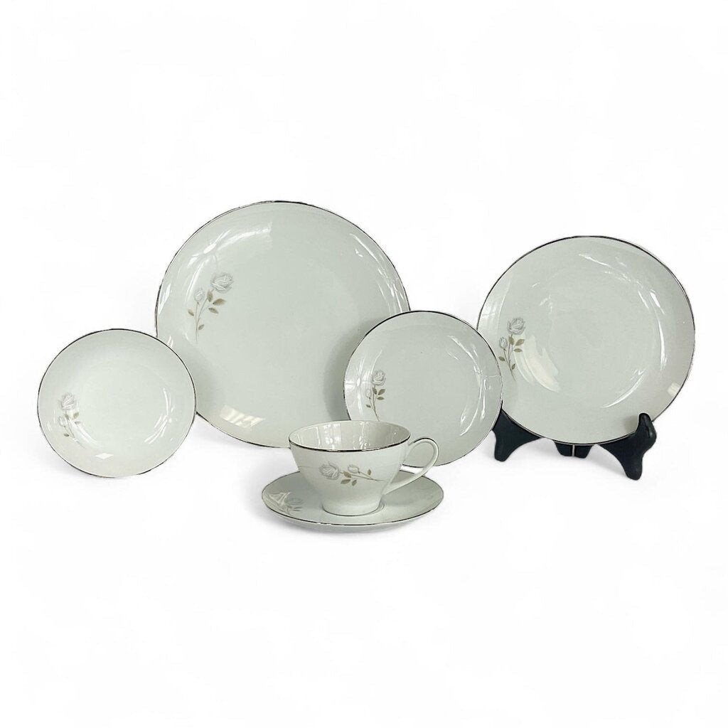 Altadena Pattern China Set for 15 with Extras