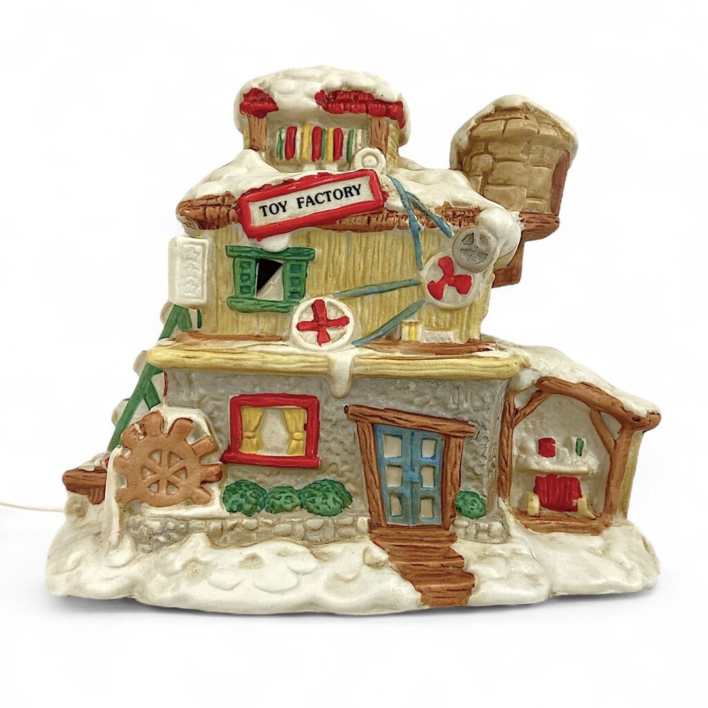 Porcelain Toy Factory with Plug-in - Box Available