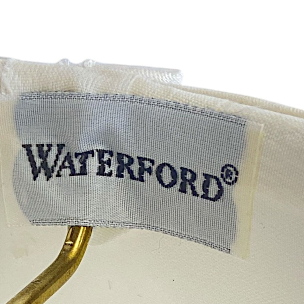 Florence Court Crystal & Brass Table Lamp