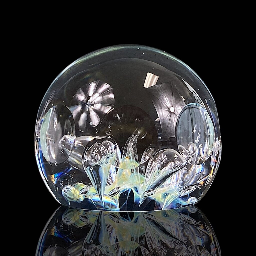 Bubble Glass Paperweight