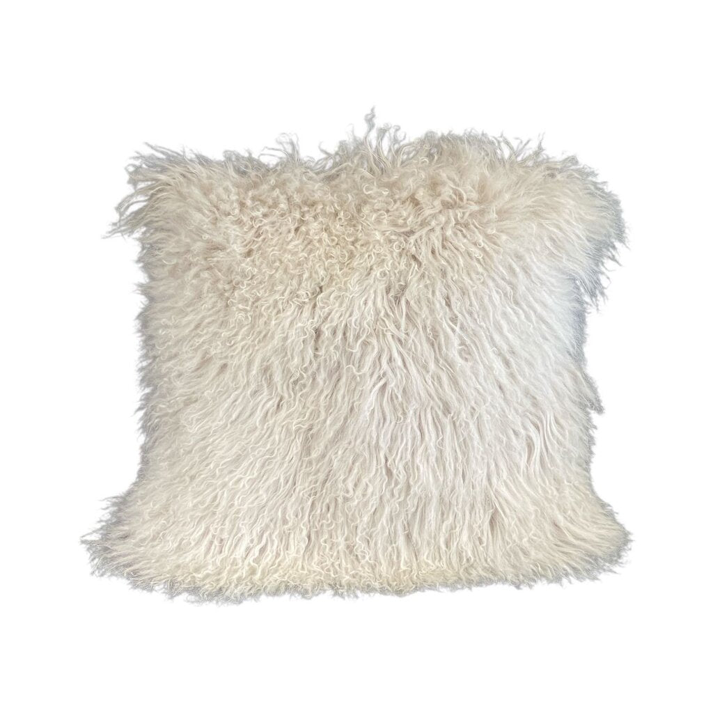 Flokati Throw Pillow