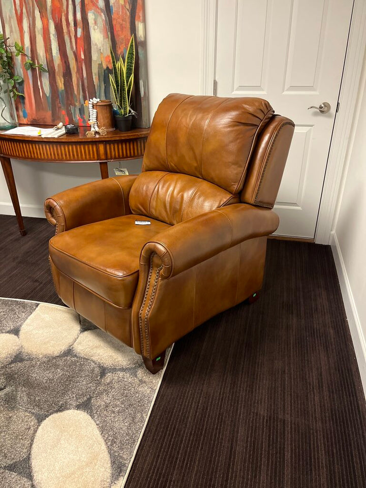 Orig Price $2100 - Leather Manual Recliner