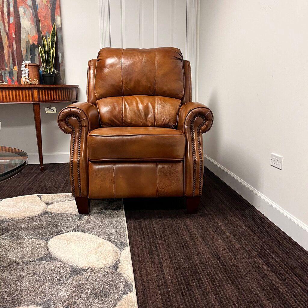 Orig Price $2100 - Leather Manual Recliner
