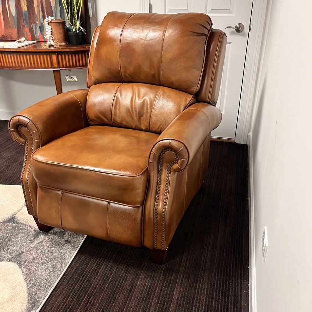 Orig Price $2100 - Leather Manual Recliner