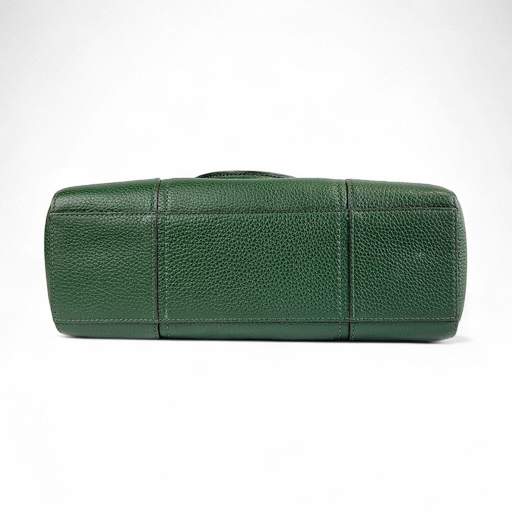 Leather Hattie Satchel Bowling Bag