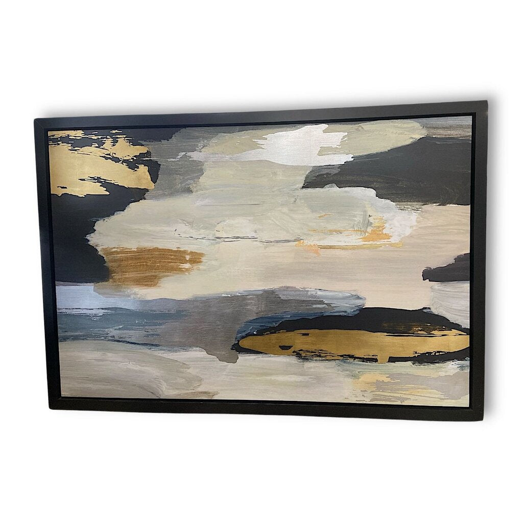 "Dynamic Influence" Framed Print on Canvas