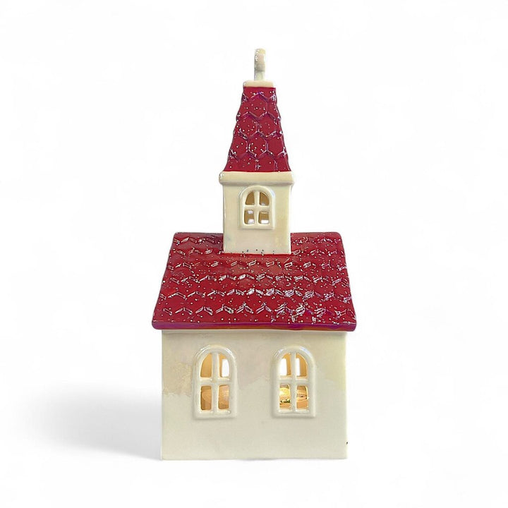 Light-up Porcelain Church