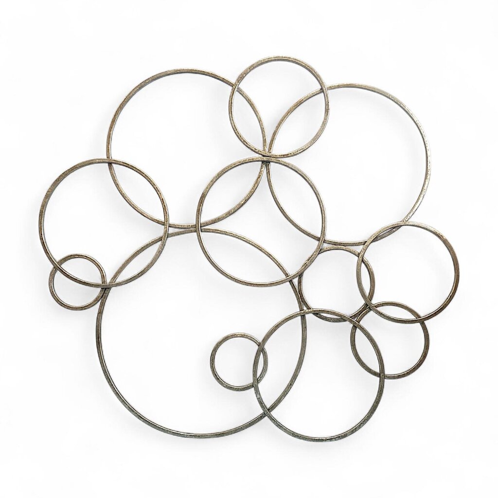 Metal Circles Wall Hanging