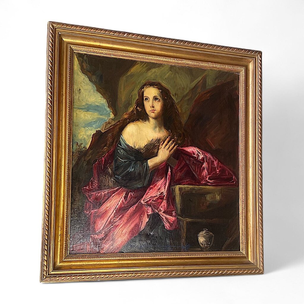 Saint Mary Magdalene Painting in Frame