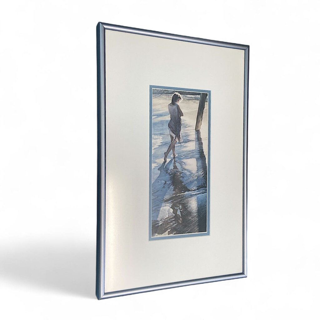 Female Painting Print in Frame