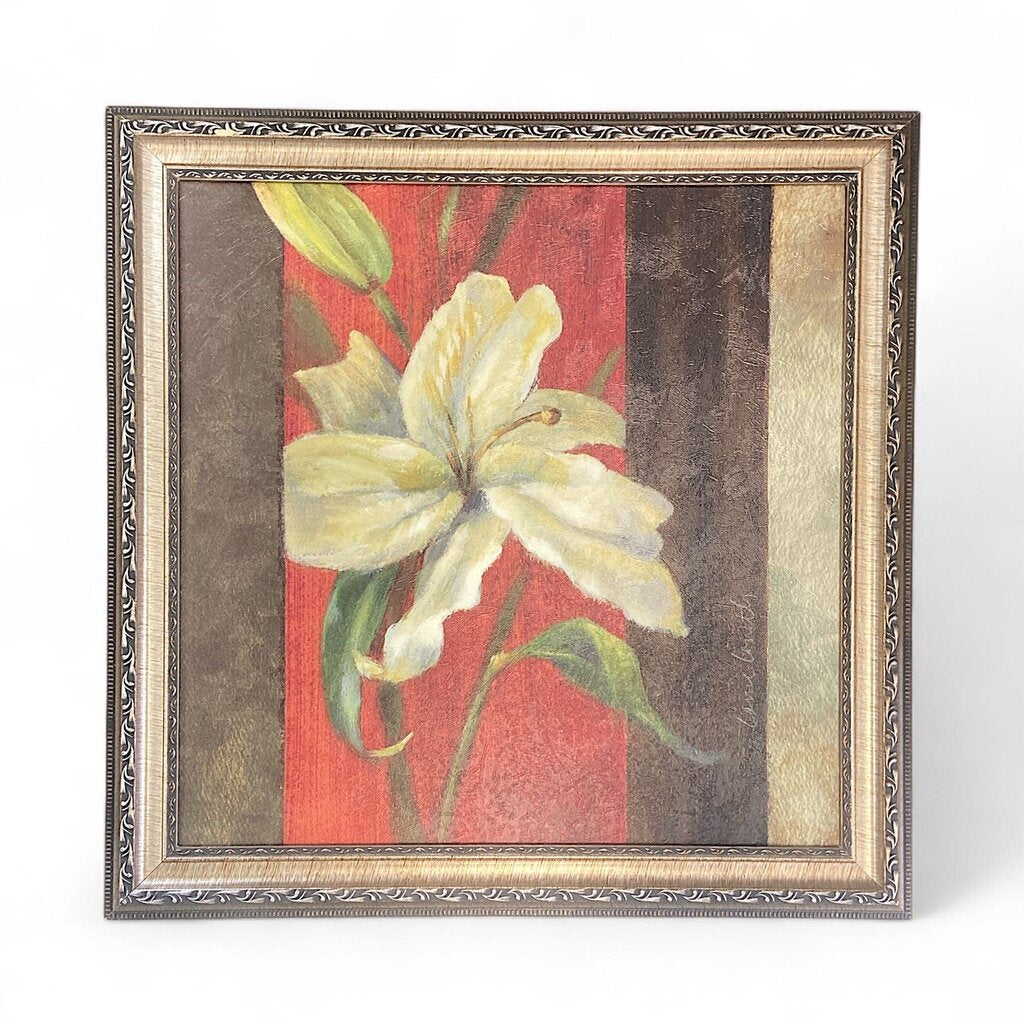 "Lily in Bloom" Print in Frame