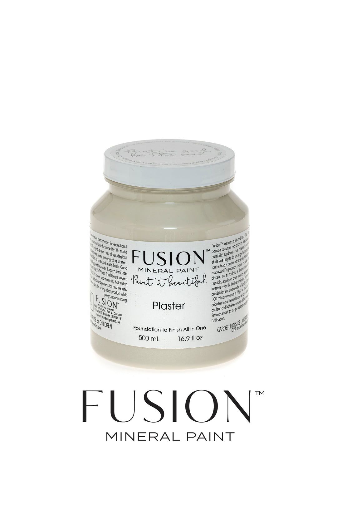 Fusion Mineral Paint-PLASTER (Pint) - Acosta's Home