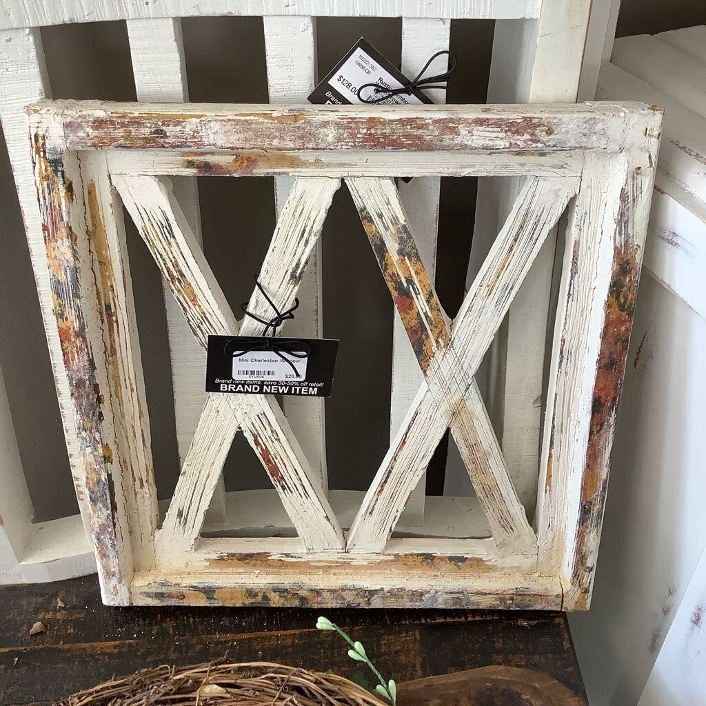 Mini Charleston Window - Acosta's Home