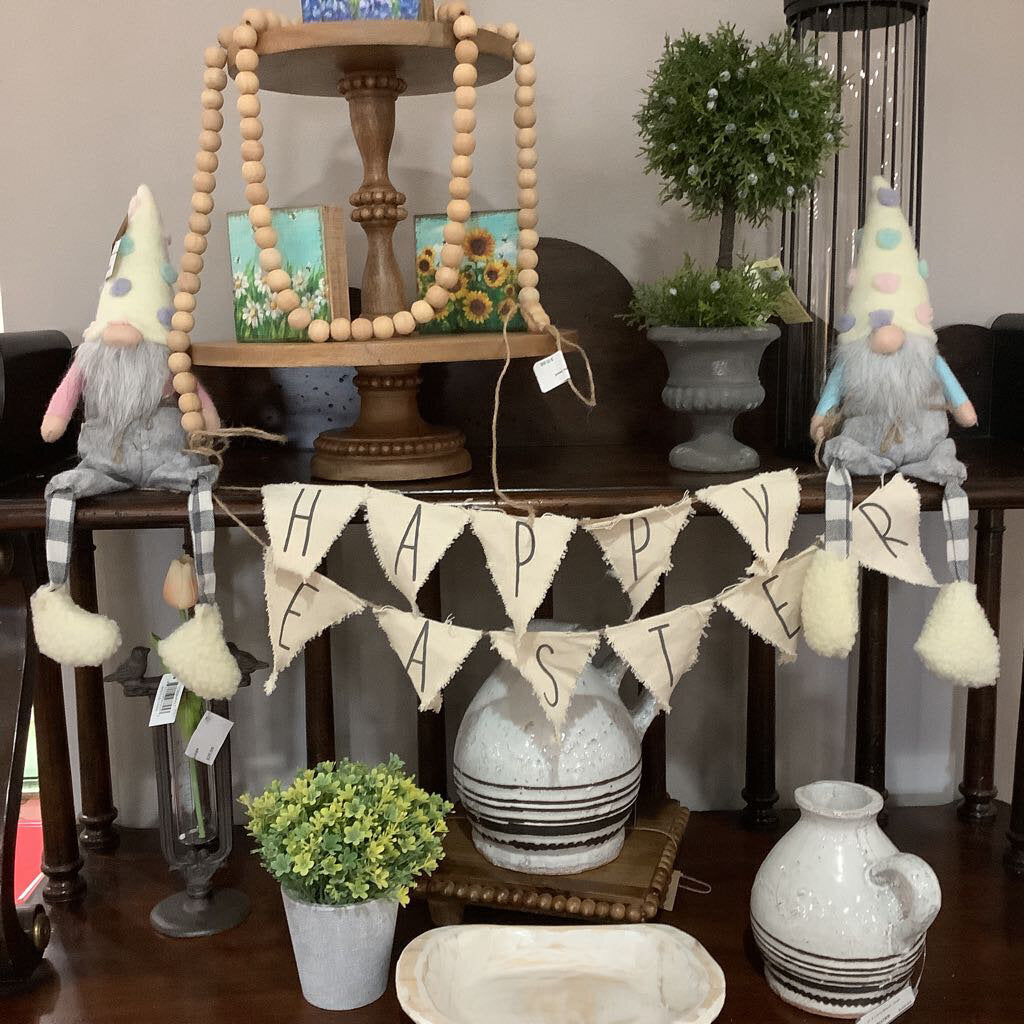 Easter Gnomes Mantle Decor