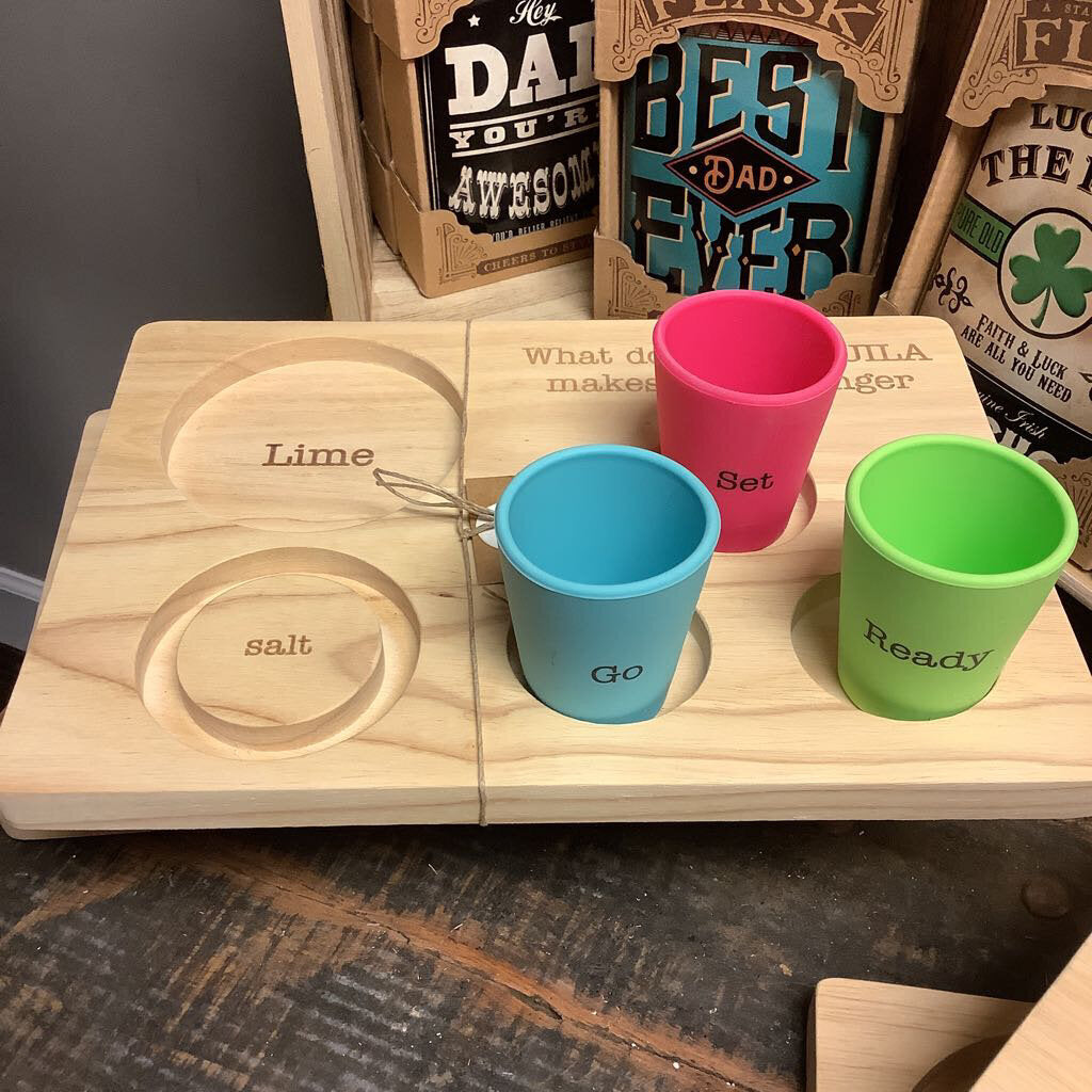 Tequila Shot Board Set