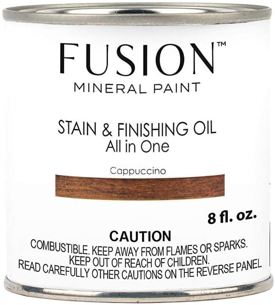 Fusion Mineral Paint-Stain & Finishing Oil - Cappuccino